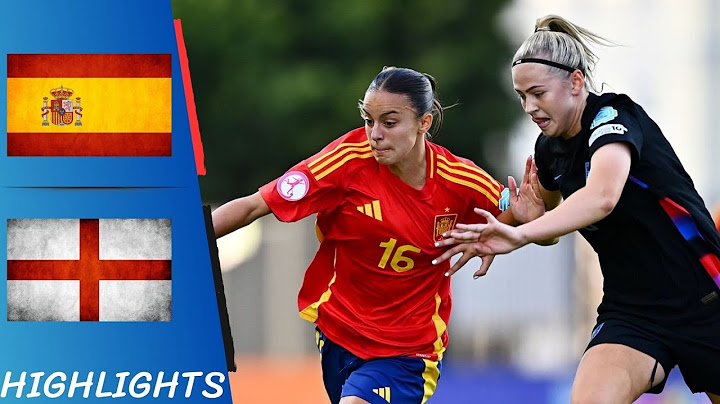 Spain vs. England | Women's European U19 Championship 2025 - Highlights All Goals 21/06/25