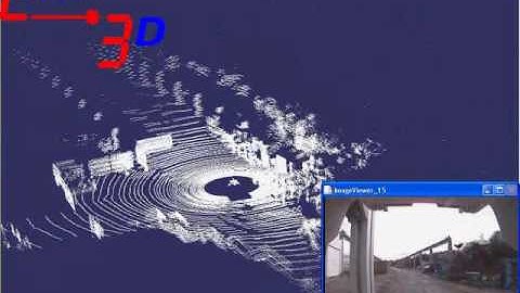 Velodyne HDL-64E Test - Industrial Environment, straight trajectory