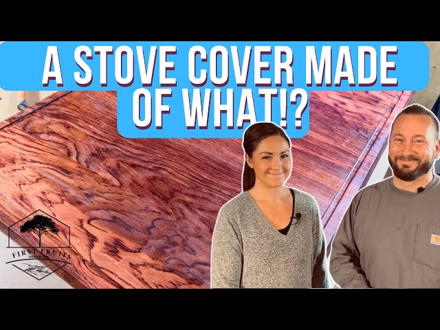 How to make a stove cover out of wood