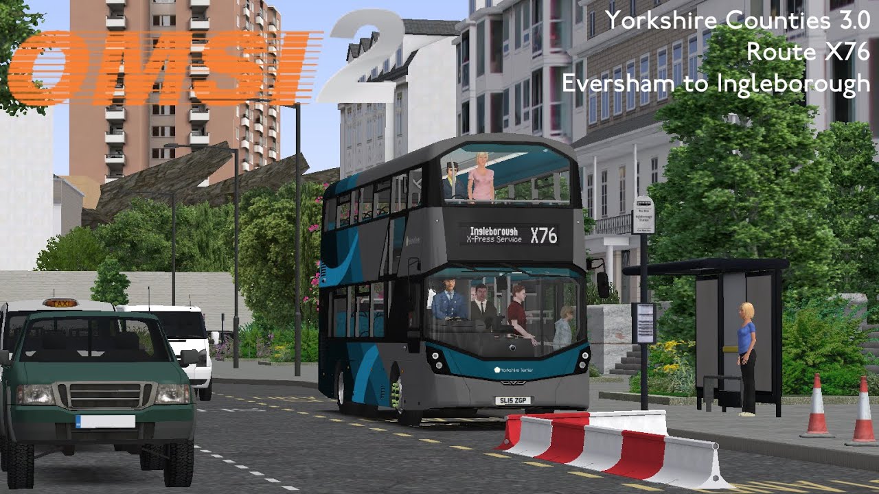 OMSI 2 - Yorkshire Counties 3.0 Route X76 to Ingleborough