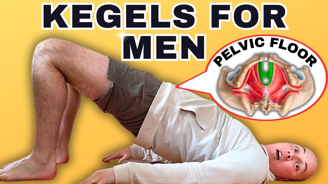 The 3 BEST Kegel Exercises For Men (Pelvic Floor Exercises) - YouTube
