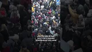 Several Thousand Protest In Serbia Over Train Station Accident | Subscribe to Firstpost