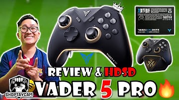 HƯỚNG DẪN SỬ DỤNG TAY CẦM FLYDIGI VADER 5 PRO & MỞ HỘP REVIEW CHI TIẾT ( SO SÁNH VỚI VADER 4 PRO )