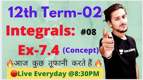 Class-12th|Term-02|Integration-08|Arambh Batch-2.0|Pranav Pandey|Integration of trigono.Functions
