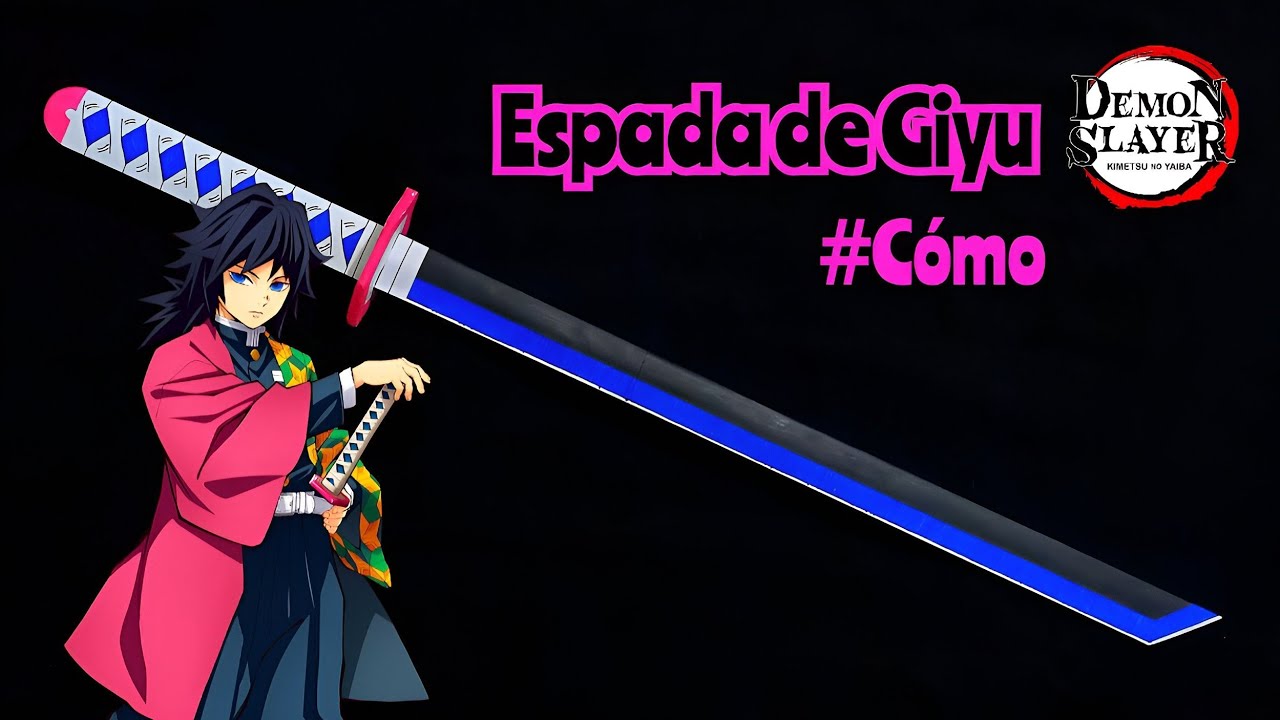 Katana de Giyu Tomioka - Demon Slayer