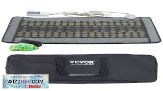 VEVOR Far Infrared Heating Pad 108 Natural Jade & 42 Tourmaline Stone