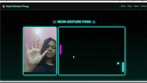 Pong Game Using OpenCV + Hand Gesture Control | Python Project