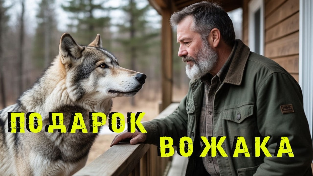 Спасённый мной волк пришёл к дому и перевернул нашу жизнь. Таёжная история