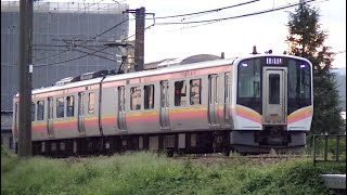 信越本線上り始発E129系A1編成　420M