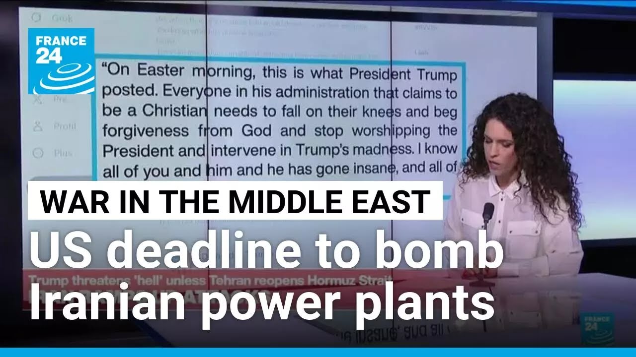 Donald Trump issues expletive threat to Iran over Hormuz Strait blockage • FRANCE 24 English