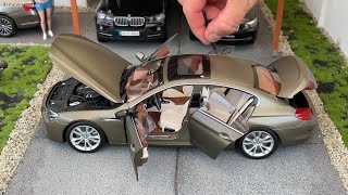 1:18 BMW F06 650i Gran Coupé, Frozen bronze - Paragon [Unboxing