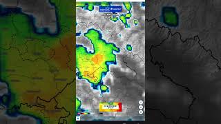 ⚠️ Diqqət  #weather #sondəqiqəxəbərlər #news #havadangoruntuleme #ливень #science #rain #storm #map