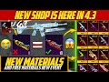 New Materials And New Shop In 4.3 Update | 4.3 Update New Changes Free Materials And Gun Skin |PUBGM