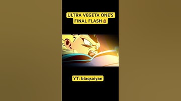 Ultra Vegeta One’s Final Flash 👌🏾  #dragonballsparkingzero #sparkingzero #daima #dragonballdaima