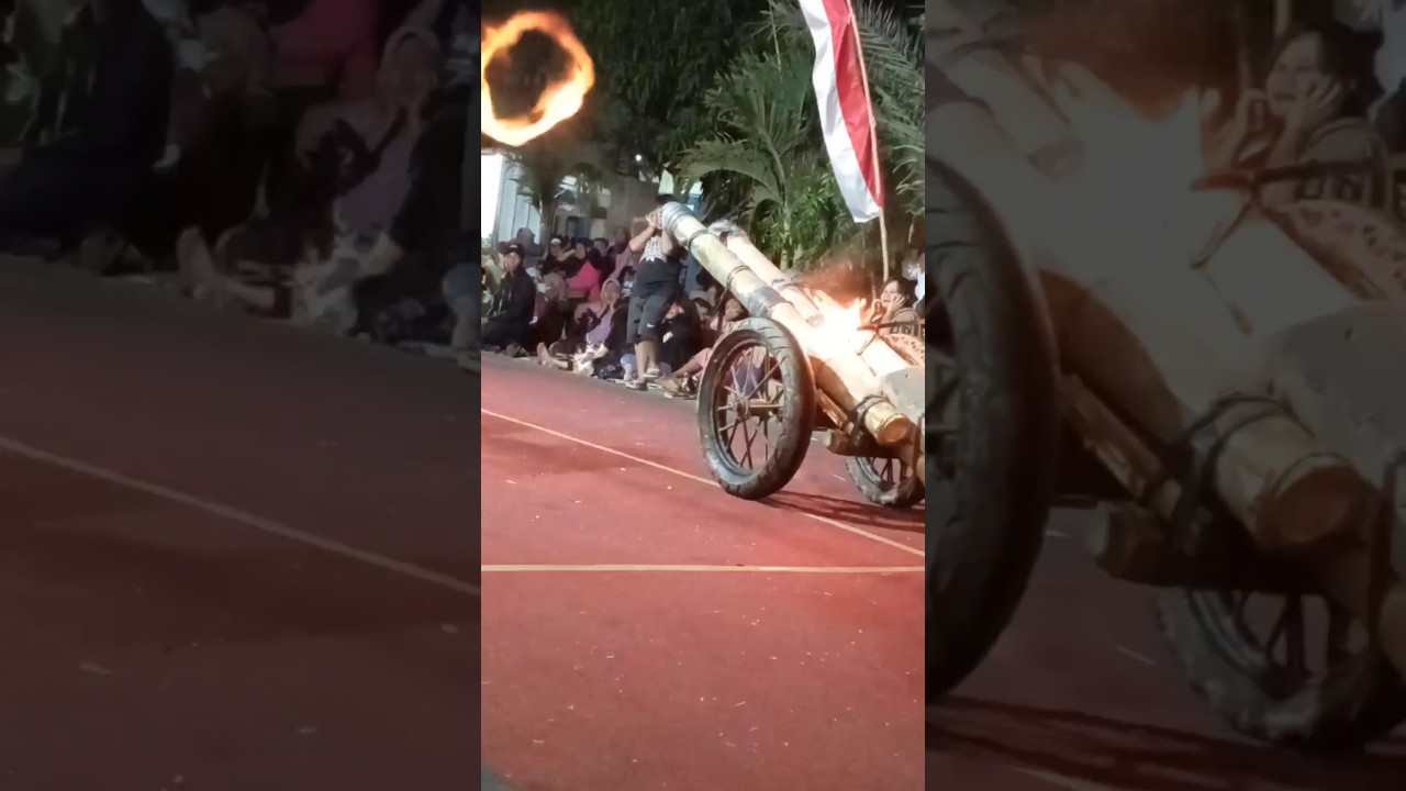 Meriam bambu bikin kaget