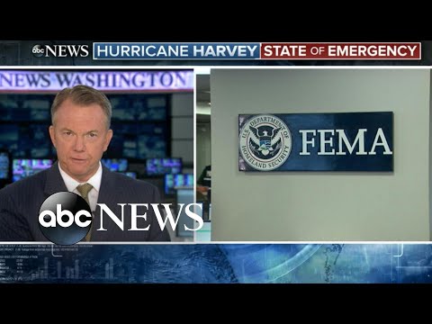 FEMA expecting 'large scale' damage as Hurricane Harvey slams into Texas coast