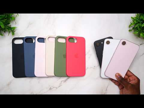 Every Iphone 17e Silicone Spring Cases On All Iphone 17e Colors!