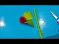 easy paper rose 🌹 || DIY rose || afreen khan