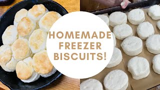 Save Time & Money with Homemade Freezer Biscuits