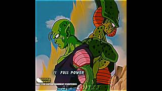 Power Impact Cell Defeat Piccolo ☠️💀 #shorts #edit #goku #gugugaga