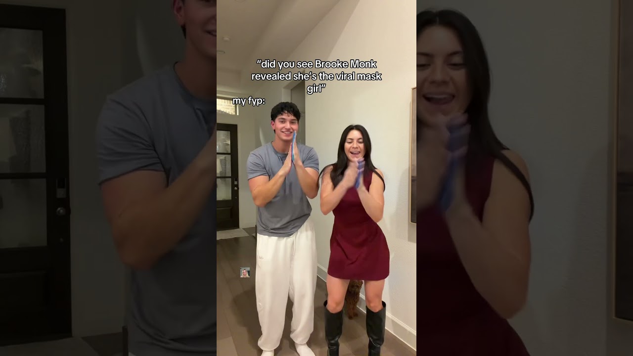 is it The VIRAL MASK GIRL? 😳