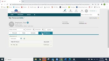 Exploring the ADP Timecard Employee Training