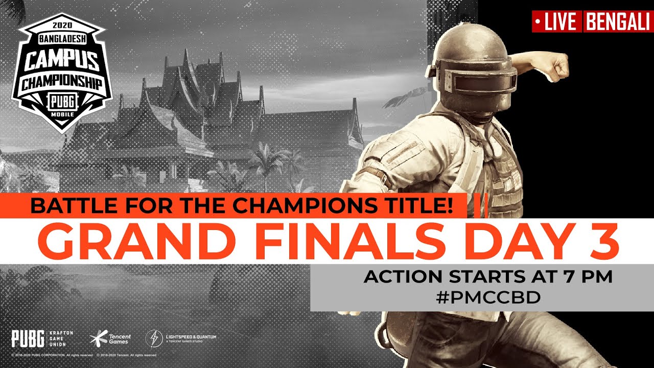[Bengali] PMCC BD Grand Finals | Day 3 | PUBG MOBILE Campus Championship
