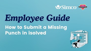 How to Submit a Missing Punch in isolved | Employee Guide