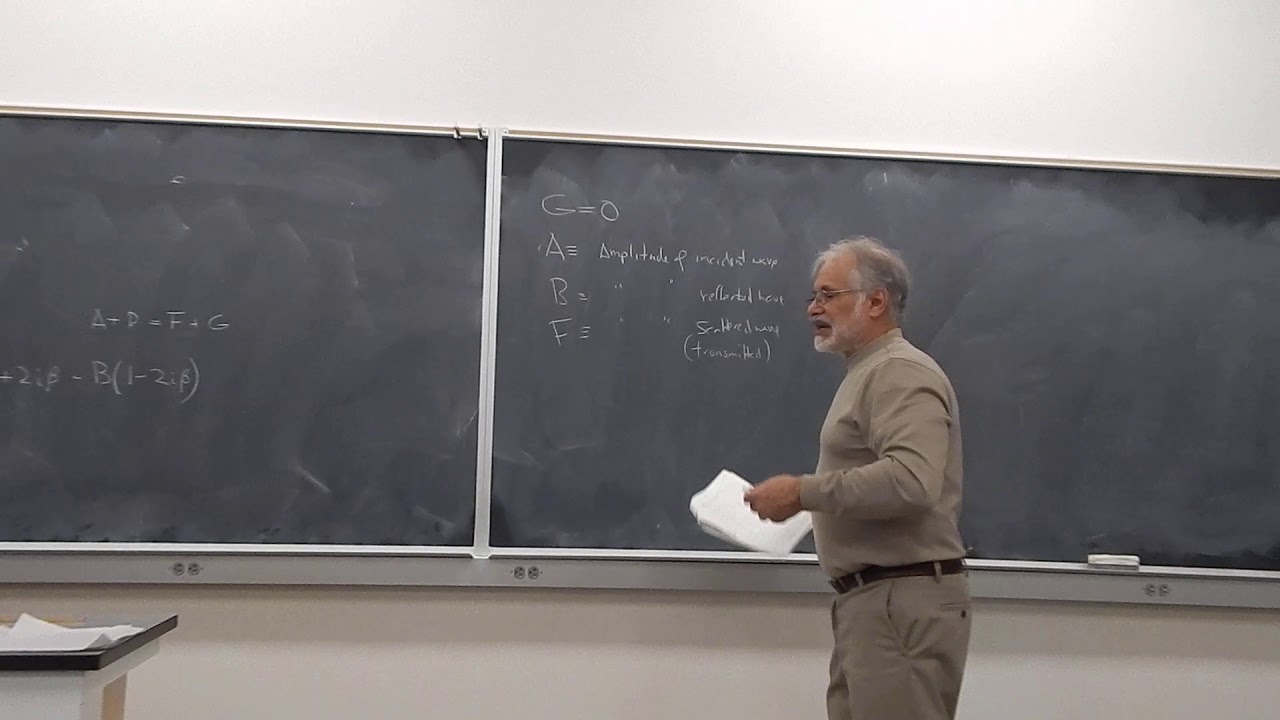 Schrodinger Equation in 1 dimension VI