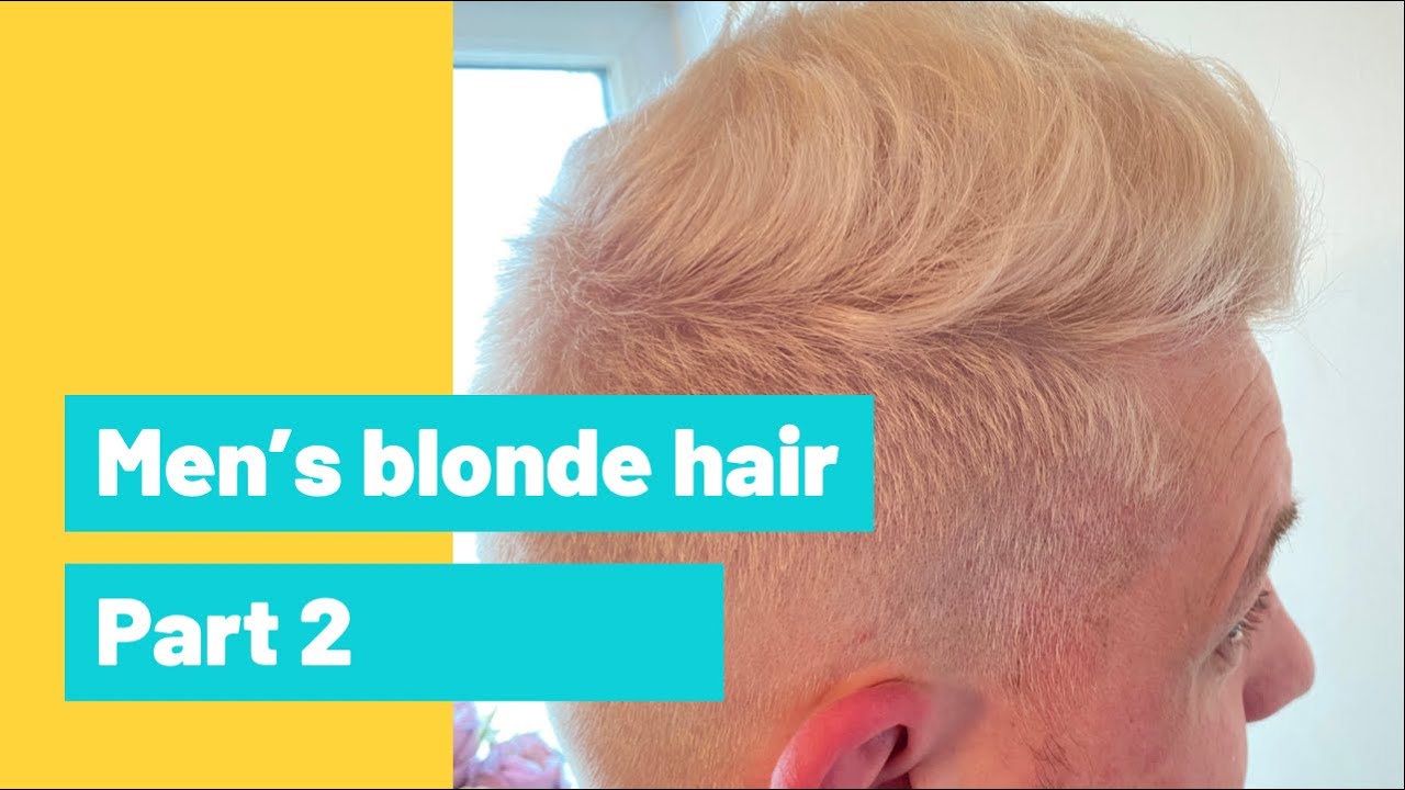 6. Men's Blonde Hair Dye Before and After Photos - wide 5