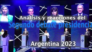 Segundo debate presidencial - Análisis y reacciones