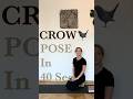 Crow pose in 40 seconds | beginner friendly