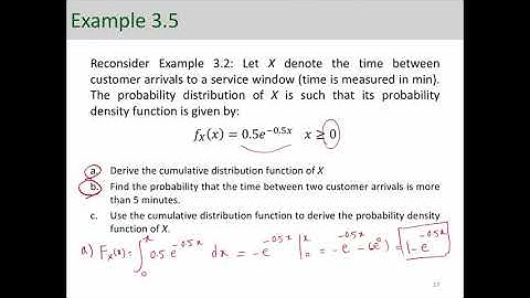 How to use CDF to calculate probabilities - Example