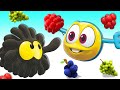 WonderBalls Wants To Eat With Friends | Funny Cartoon For Kids | Colorful Squishy Balls