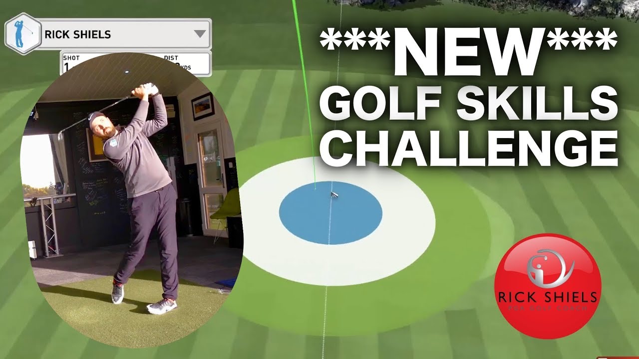 NEW GOLF SKILLS CHALLENGE RICK SHIELS YouTube