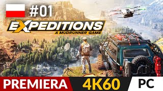 Expeditions: A MudRunner Game PL 🛻 #1 - odc.1 🚘 Symulator jazdy w błocie | Gameplay po polsku 4K screenshot 2