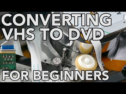 Converting VHS to DVD for Beginners