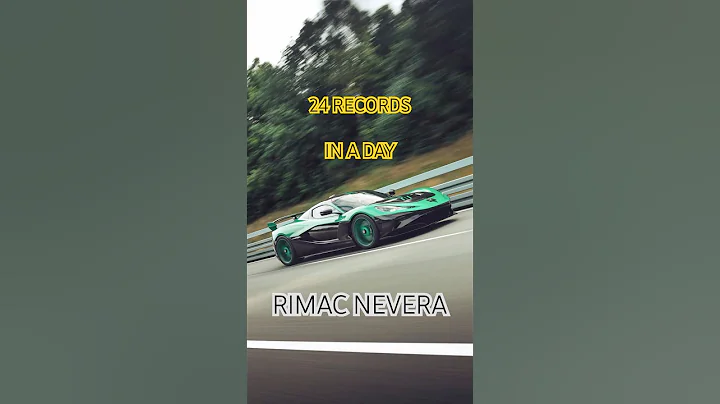 24 Records in a day! Rimac Nevera is the EV King