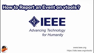 How to Report an Event on IEEE Vtools || IEEE U C E T - I U B || One Man One Point (OL-Series)