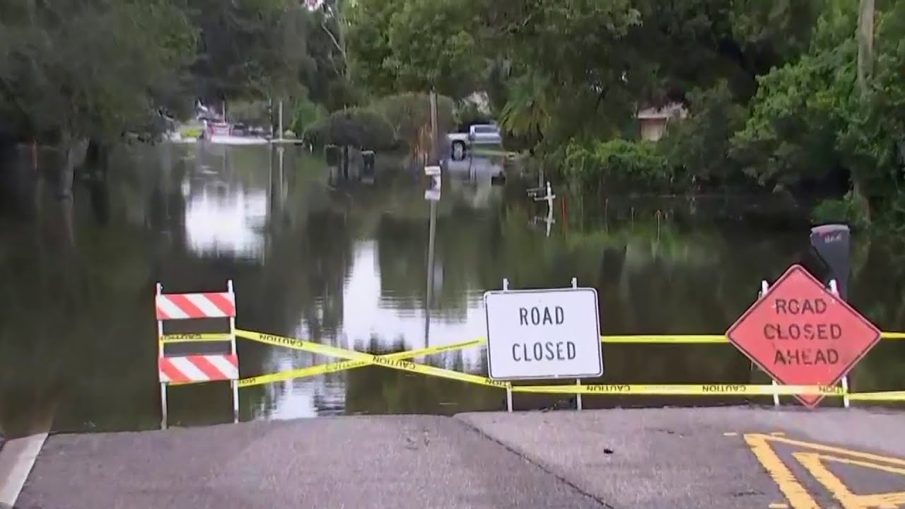 As St. Johns River reaches record flood stage from Milton, smaller waterways swell