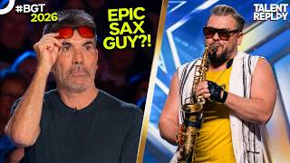 EUROVISION LEGEND RETURNS! Epic Sax Guy Brings the Internet's Favorite Sax Solo Back | BGT 2026