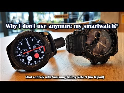 Why I don't use anymore my smartwatch Samsung Gear S3?