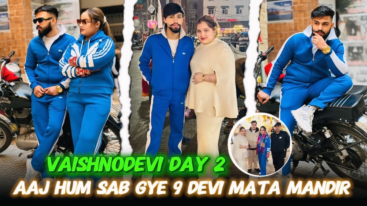 Aaj hum sab gye 9 devi mata mandir ❤️|| vaishnodevi Day 2 #nandinikarnaliya 