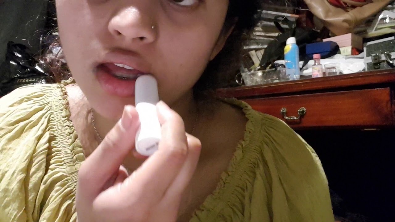 ASMR *Soft Spoken* Applying layers of Lip Balm/Lip Gloss/Lip Ointment