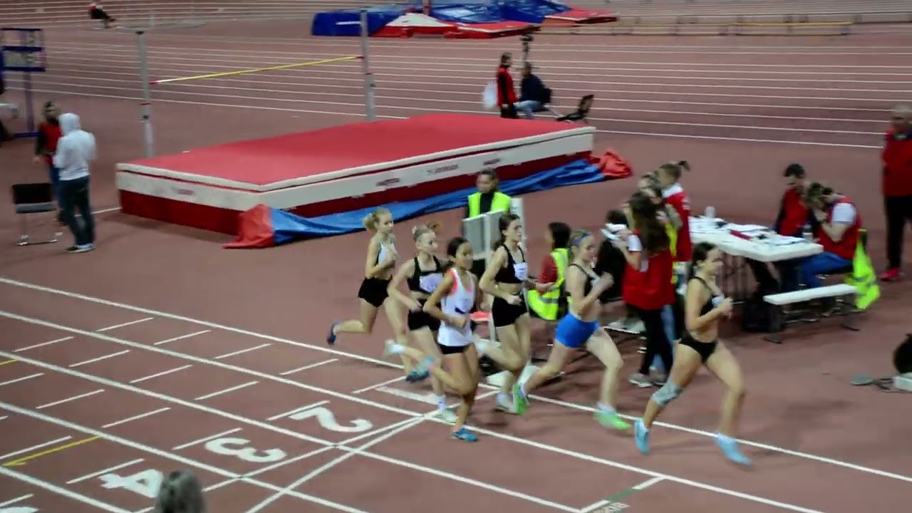 XXVIII Матчевая встреча по лёгкой атлетике, Тюмень 11.12.2022. 2000 метров девушки 2008-2009 г.р.