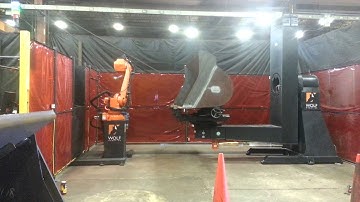 New Robotic Bucket Welder at Work.