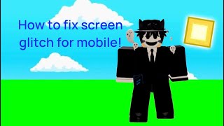 Mobile (iPad) screen glitches in Bedwars - Engine Bugs - Developer