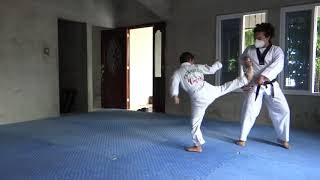 Harold Miranda Petén Infantil Masculino Cinta Blanca Con Grado Amarillo