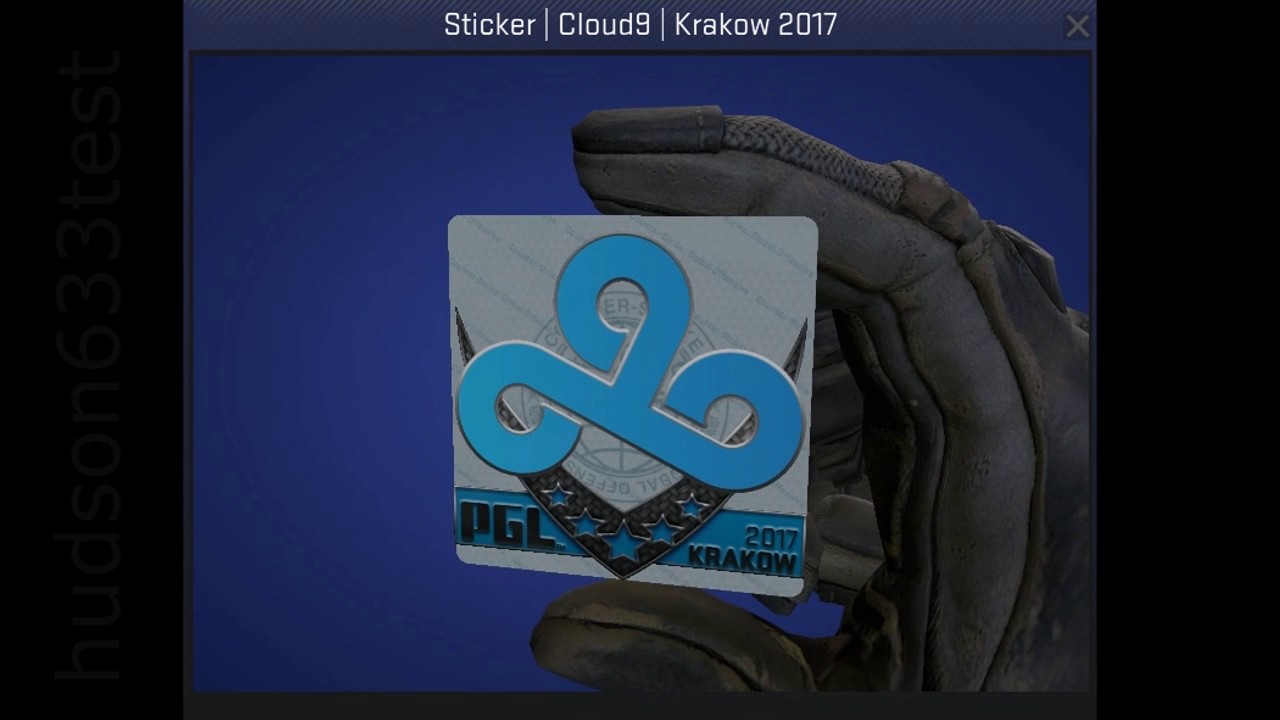 krakow 2017 cloud9 sticker