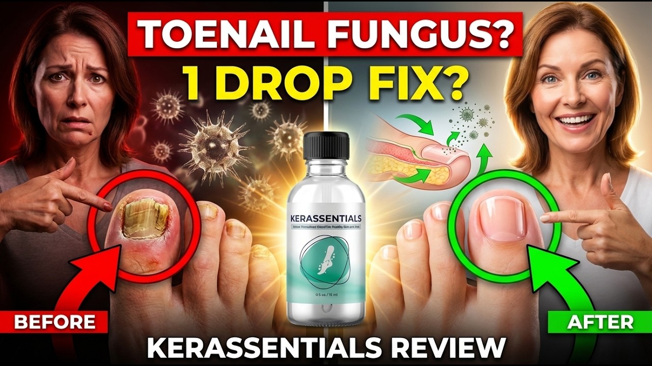 Kerassentials Review: Toenail Fungus? Why People Are Switching to This Oil
